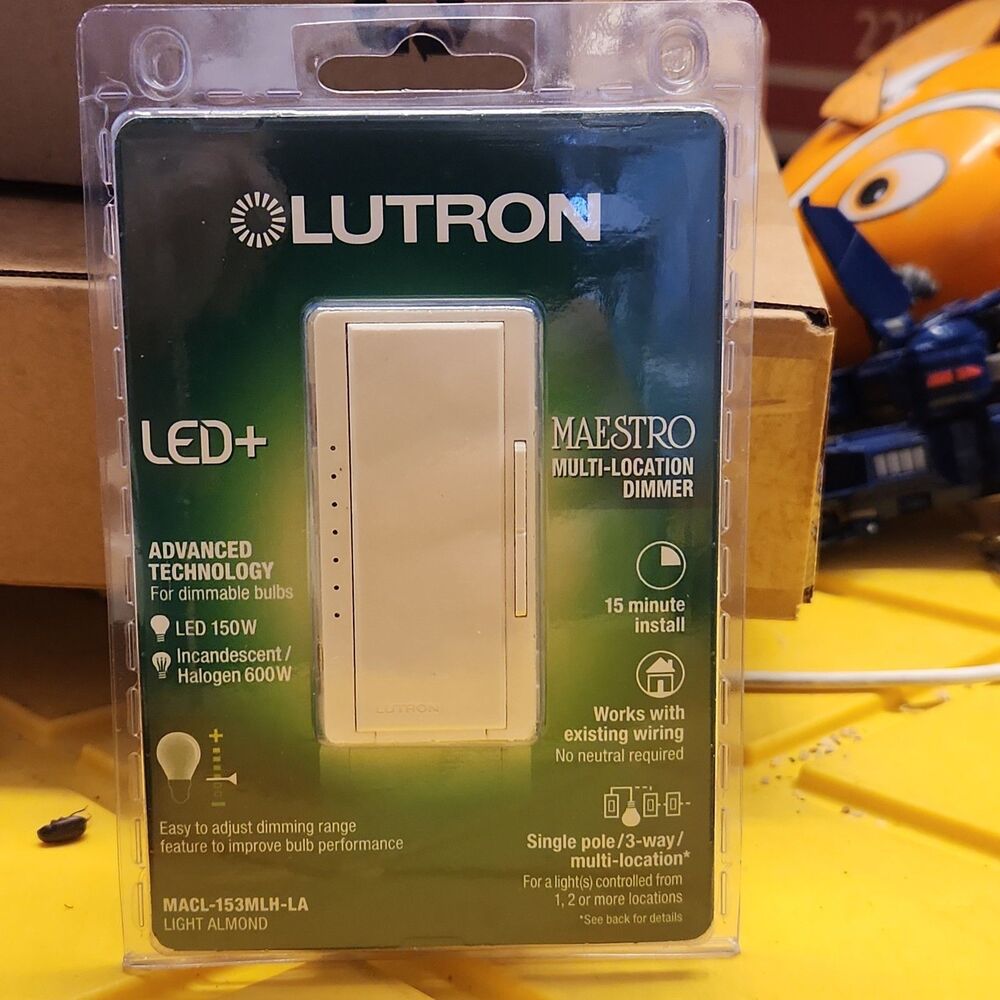 Lutron Maestro LED+ Dimmer Switch for LED